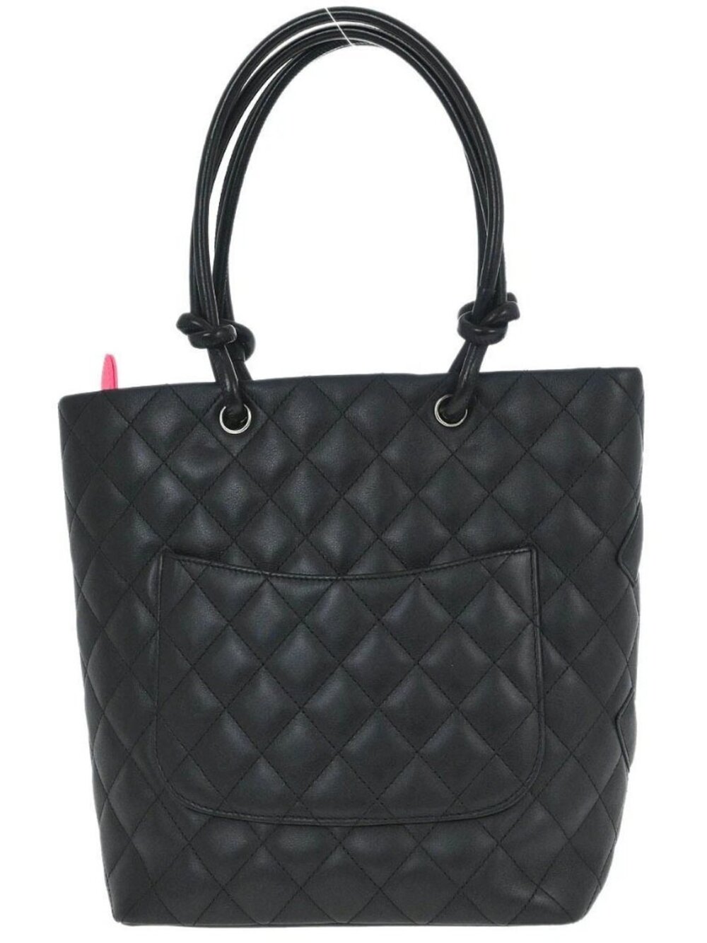Chanel Black Calfskin Cambon Ligne Tote Handbag 187168 - Picture 2 of 14